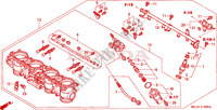 GAS HUIS(MONT.) (CBR900RRY,1/RE1) voor Honda CBR 929 RR FIREBLADE 2001
