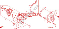 WATERPOMP voor Honda CBR 1000 RR FIREBLADE NOIRE 2010