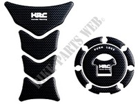 Protezione tappo del serbatoio e il logo HRC.-Honda
